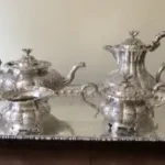 خریدار نقره دست دوم سرویس چایخوری نقره